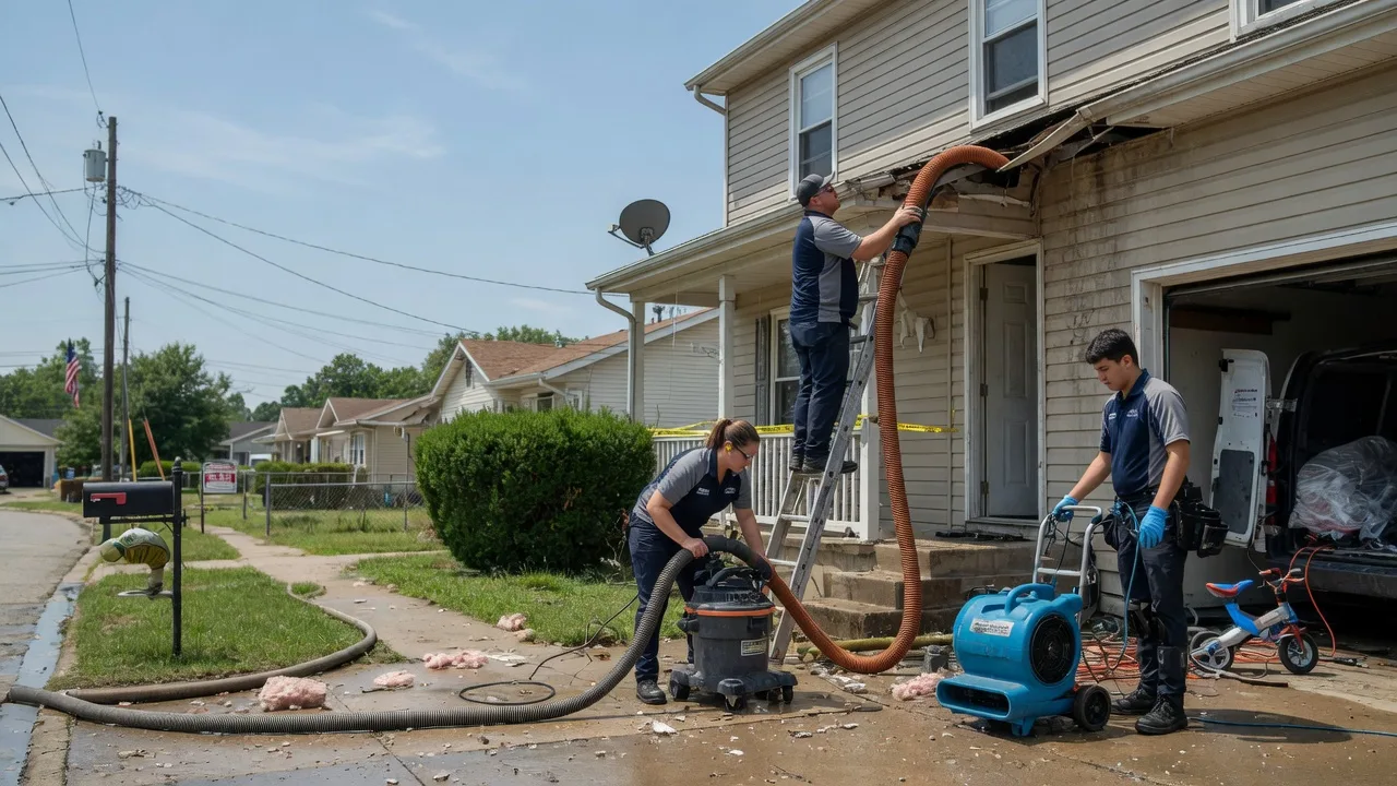 Water Damage Restoration in Lawn, PA near me